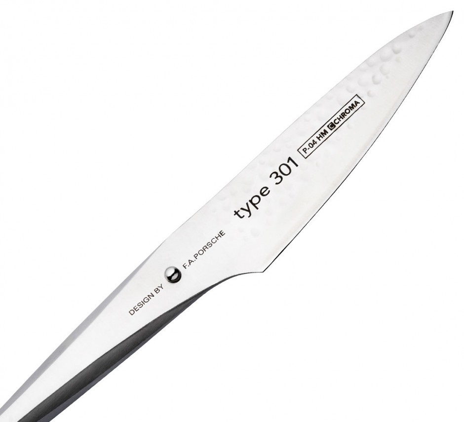 Thomas Buehner Shop – CHROMA Messer gehämmert Kochmesser 142 mm