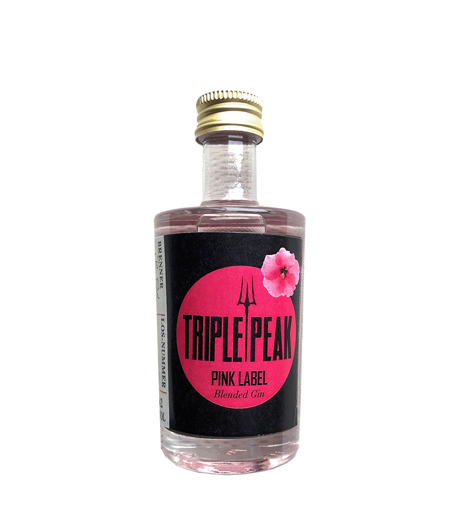 Thomas Buehner Shop – Gin Triple Peak pink label